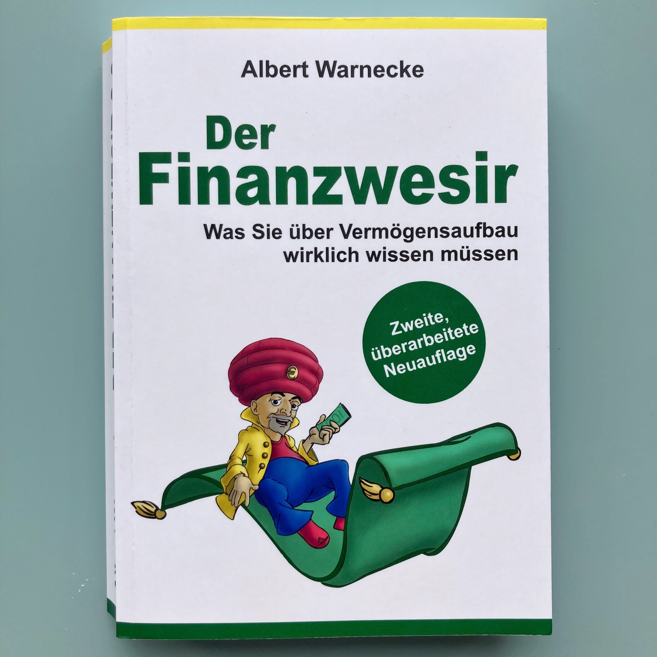 book cover of 'der finanzwesir' by albert warnecke