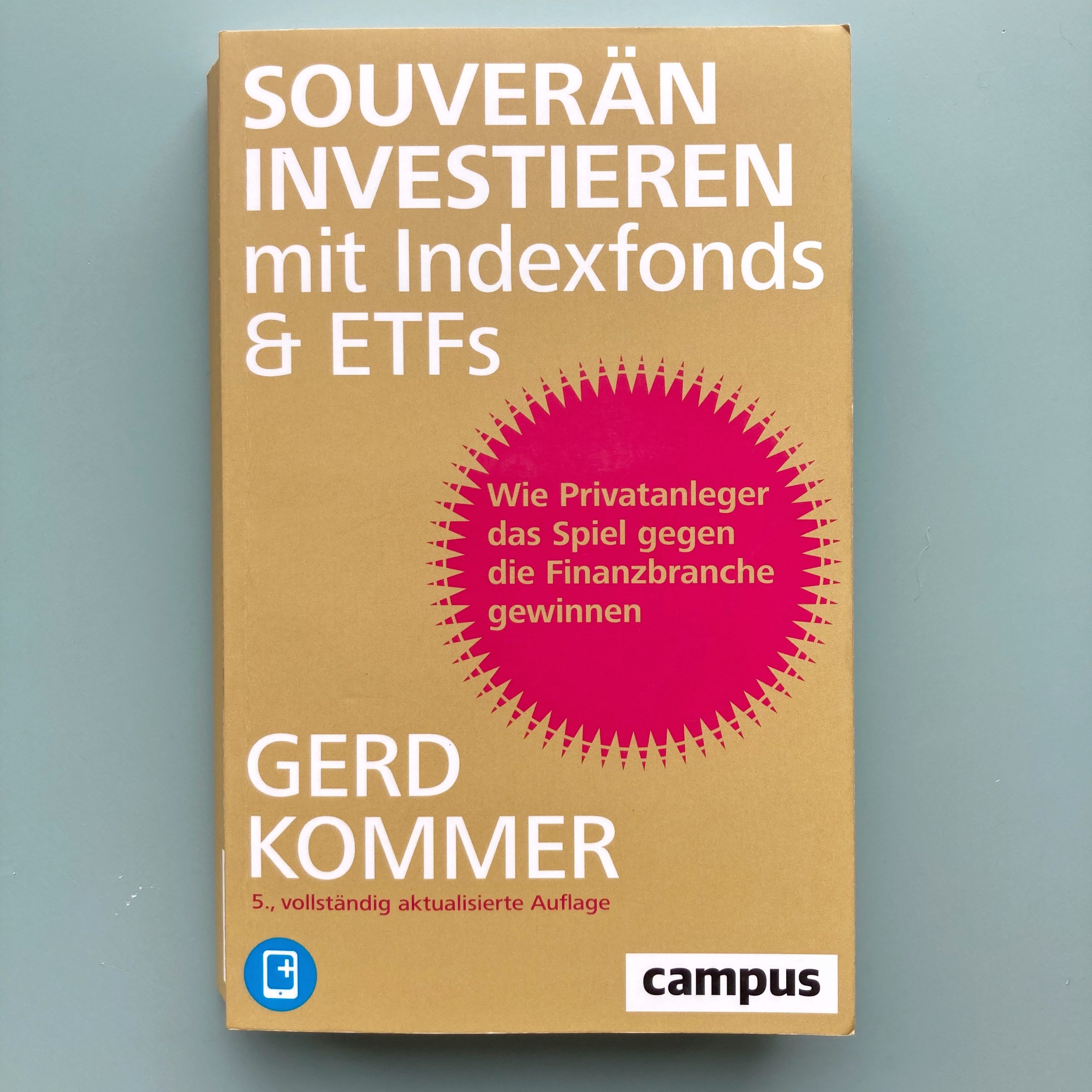 book cover of 'souverän investieren' by gerd kommer