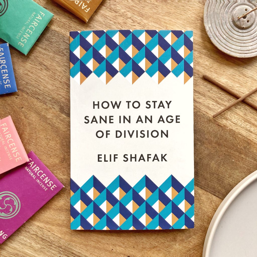 cover of 'how to stay sane in an age of division'